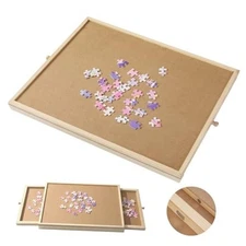 Puzzle Board 17.1 X 13.4 Inch Puzzle Table - Suitable for Personal Jigsaw Small