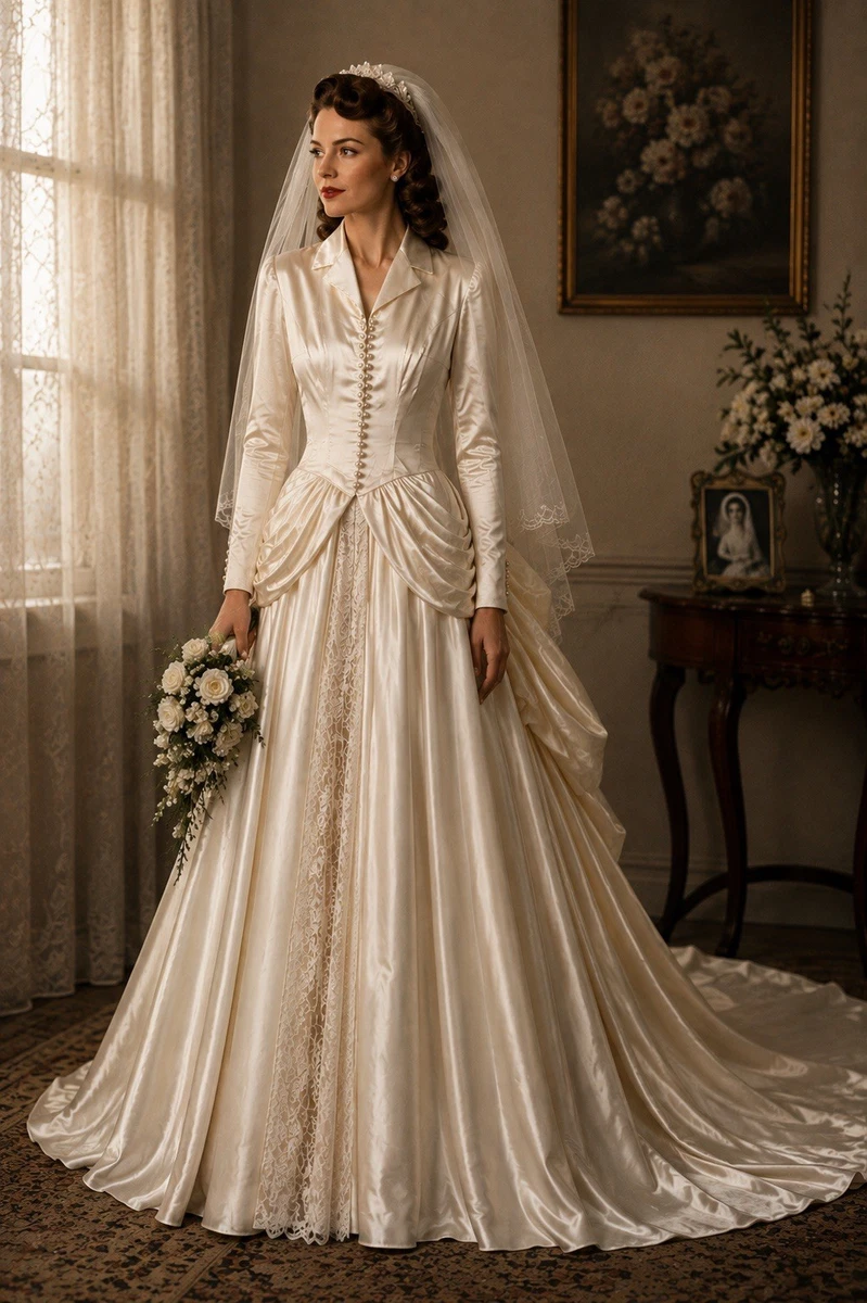 ivory wedding dress accessories 100% Silk Vintage Liana Wedding Dress Silk Tulle Drop Waist Grace Ivory YGroup_DN5D9004C