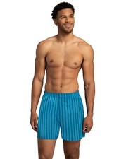 Herren Tag Free Woven Boxer Shorts Relaxed Fit Moisture Wicking Assorted Colo...