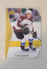 RDT-17 Shane Bowers 2020-21 Upper Deck Hockey Series 2 SP Die-Cut Gold RC