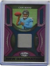 2025 Certified Cam Ward New Generation Patch /399 #NGJ-CWD