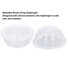 4 Pcs Silicone Diaphragm Wearable Breast Pump Parts Accessories Replacement