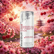 Red Bull Spring Edition Kirsche-Sakura + 0,25...