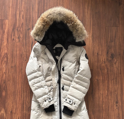White canada goose loretta down parka UK