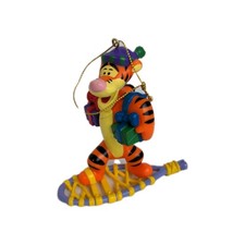 Disney Winnie The Pooh Tigger Christmas Tree Ornament Snowshoe Snowboard
