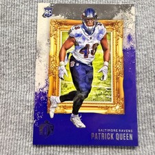 2020 Panini Chronicles Gridiron Kings Patrick Queen Rookie Card RC GK-36 Ravens. rookie card picture