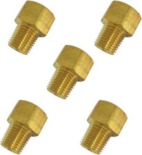 Brass Inverted Flare Fitting Brake Line Adapter Male Connector 316 Tube Od ...