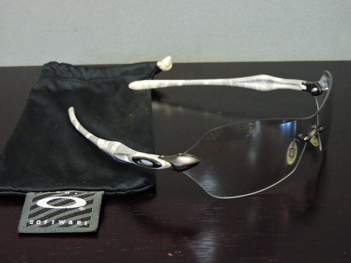 Oakley Dartboard White Camo Clear Lens - Afbeelding 1 van 13