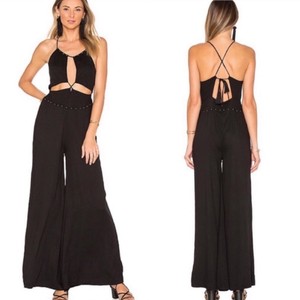black studded jumpsuit