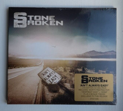 Stone Broken - Ain't Always Easy (CD, 2018) Hard Rock Alternative Rock
