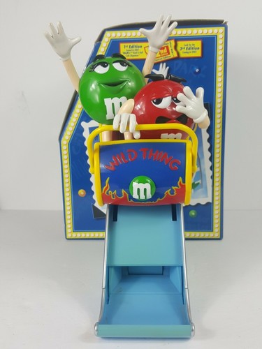 M&M's Limited Edition 2nd Edition M&M Wild Thing Roller Coaster Candy Dispenser - Picture 6 of 10