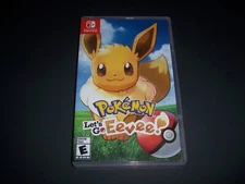 Authentic Replacement Case ONLY - POKEMON LET'S GO EEVEE Nintendo Switch Box