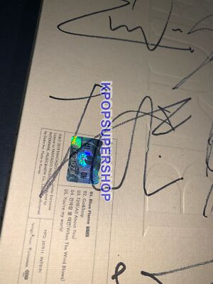 Astro 6th Mini Album Blue Flame The Book Ver. Autographed Signed
