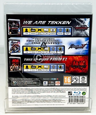 Fighting Edition - Tekken Tag 2, Tekken 6 & Soulcalibur V 5 - PS3