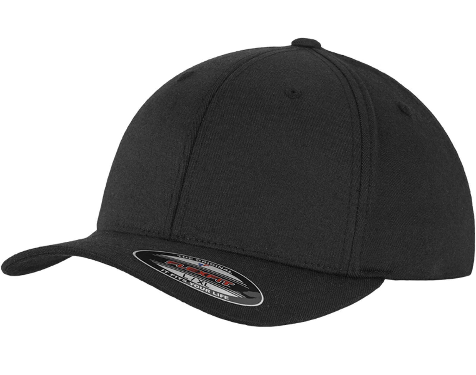 Flexfit bamboo cap black 6588 natural cap baseball baseball cap bamboo fiber full cap