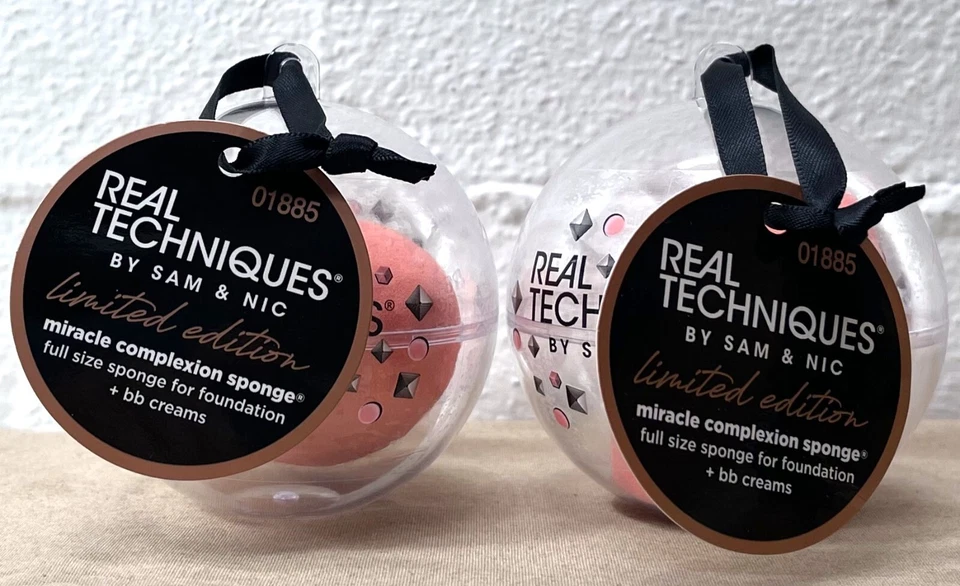 2 Real Techniques Miracle Complexion 海绵 3 合 1 混合化妆粉底 — 第 3/4 张图片