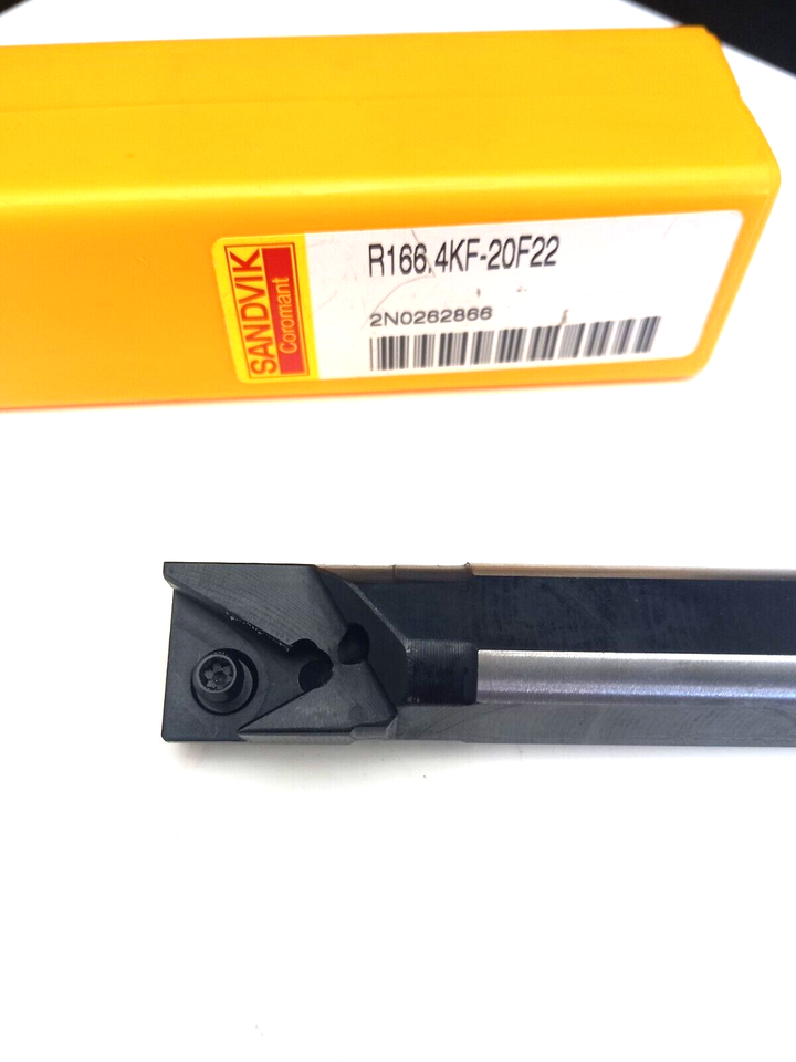 SANDVIK R166.4KF-20F22 T-Max® U-Lock boring bar for thread turning | eBay