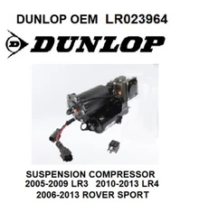 OE DUNLOP  Rear Air Suspension Air Spring Bag Compressor