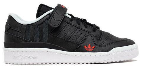 ? ADIDAS ORIGINALS FORUM LOW Men`s Size 10 Black Blue  display picture 3