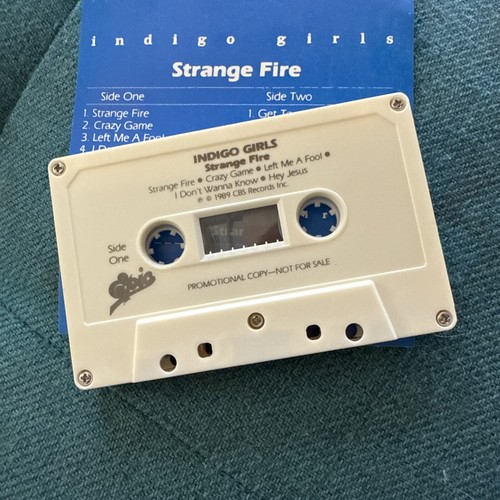 Indigo Girls Strange Fire Cassette 1991 Sony Music Promo - Picture 2 of 4