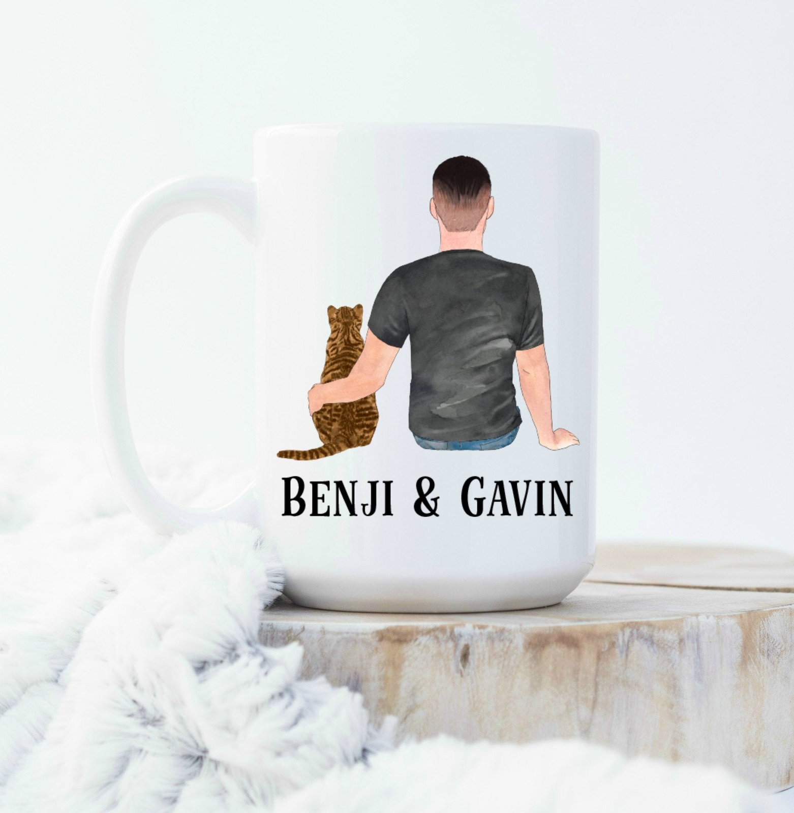 Cat Dad Coffee Mug Cat Lover Gift Cat Dad Cute Coffee Mug Cat Coffee Mug