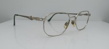 Vintage Brooks Brothers BB 132-S 1017 Silver Oval Italy Sunglasses FRAMES ONLY