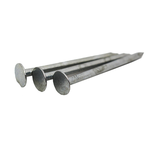 Samac Trade Nails 20 x 3.00mm Loose Galvanised Extra Large Head Felt - 1KG