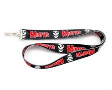 Misfits Official Lanyard fiend skull splatter crimson ghost