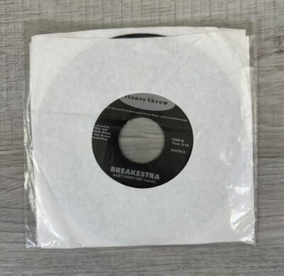 Breakestra 7  Vinyl Record 45 RPM Cramp Your Style, Baby Don t Cry Vocal Single