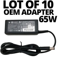 Lot of 10 OEM 65W HP Adapter for Prodesk 600 G1 G2 G3 G4 G5 G6 Desktop Mini PC