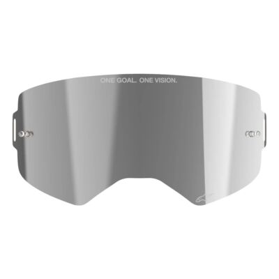 Alpinestars Supertech Absolute Vision Lens Silber Spiegel Original Ersatzglas