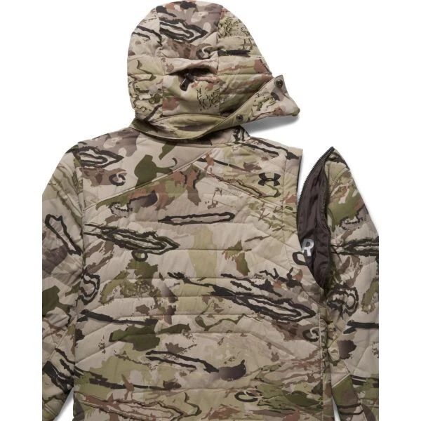 Under Armour Barren Camo Ridge Reaper Extreme 23 2-in-1 Hunting Jacket -L - Image 2 of 4