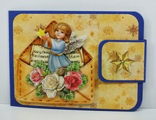 Handmade, Gift Wrapping, Christmas, Money, Voucher, Purse, Angel