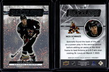 2023-24 Upper Deck Series 1 Orange Dazzlers #DZ-20 Nick Schmaltz