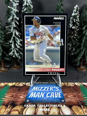 1992 Score Pinnacle Baseball Kirby Puckett Twins Base Card 20
