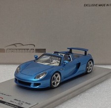 Porsche Carrera GT 2004 Blue Met 1:43 Tecnomodel T-EX03A Limited Resin Model