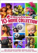 DreamWorks 10-Movie Collection DVD Set…..1 Day Handling