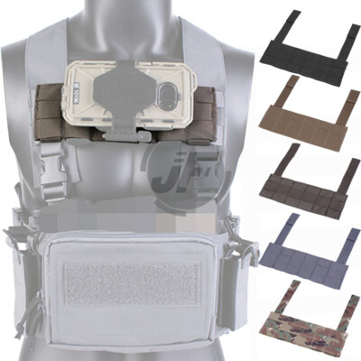 Tactical D3CRM MK3 Chest Rig Bridge MOLLE Panel Placard