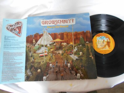 Grobschnitt Merry-Go-Round 1979 1st Press LP NM VG+German Prog Rare Brain Tested