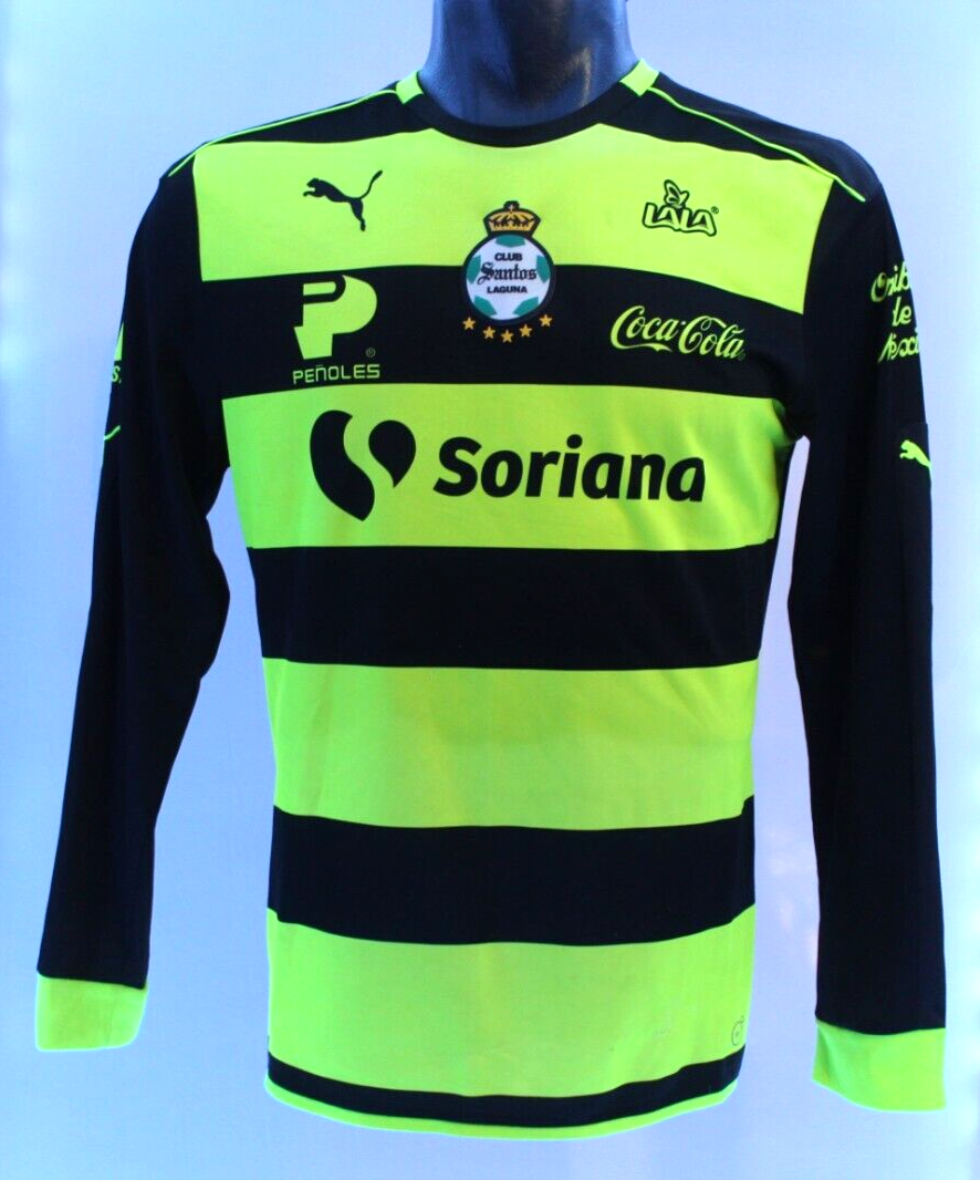 Santos Laguna 100% authentic Puma jersey Size Large 2016-2017 T | eBay