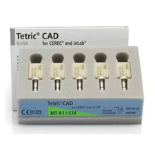 *5-Pieces* Ivoclar Vivadent Tetric CAD For CEREC & inLab MT A1/C14 Refill 692152