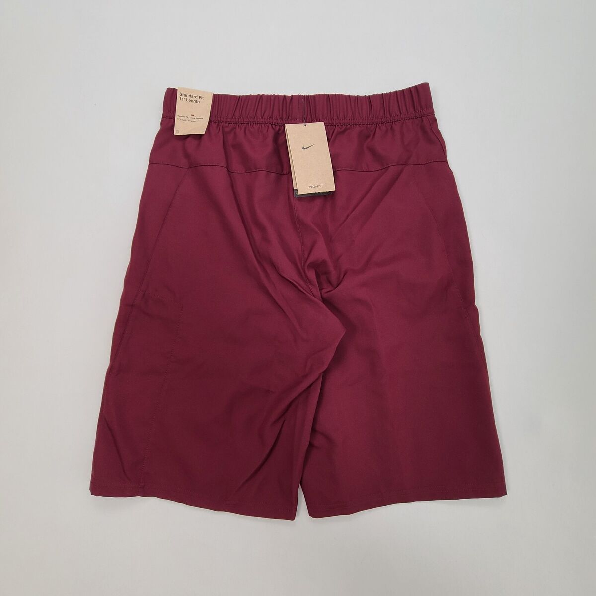 Nike Shorts Mens Small Red Maroon Dri-Fit Victory Tennis