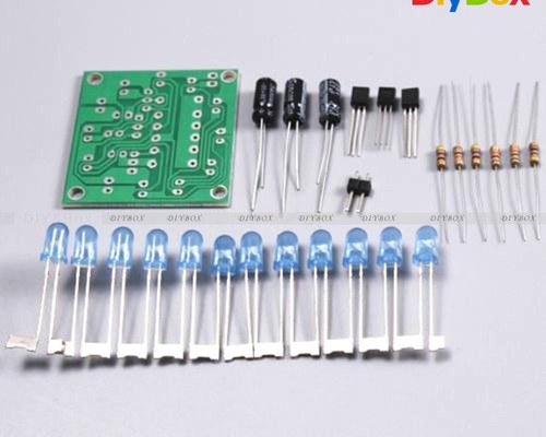 Suite Lampade Circolari 12pz LED Blu Fai da Te Perfect Produzione Elettronica Fai Da Te - Foto 3 di 6