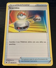 Carta Pokemon Spada e Scudo ITA: SCAMBIO 183/202 Non Comune
