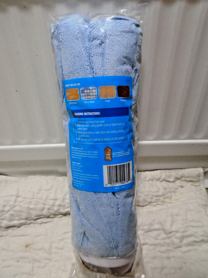 Mr. Clean Microfiber Cloth Mop Refill For Laminates Tile Stone Hardwood