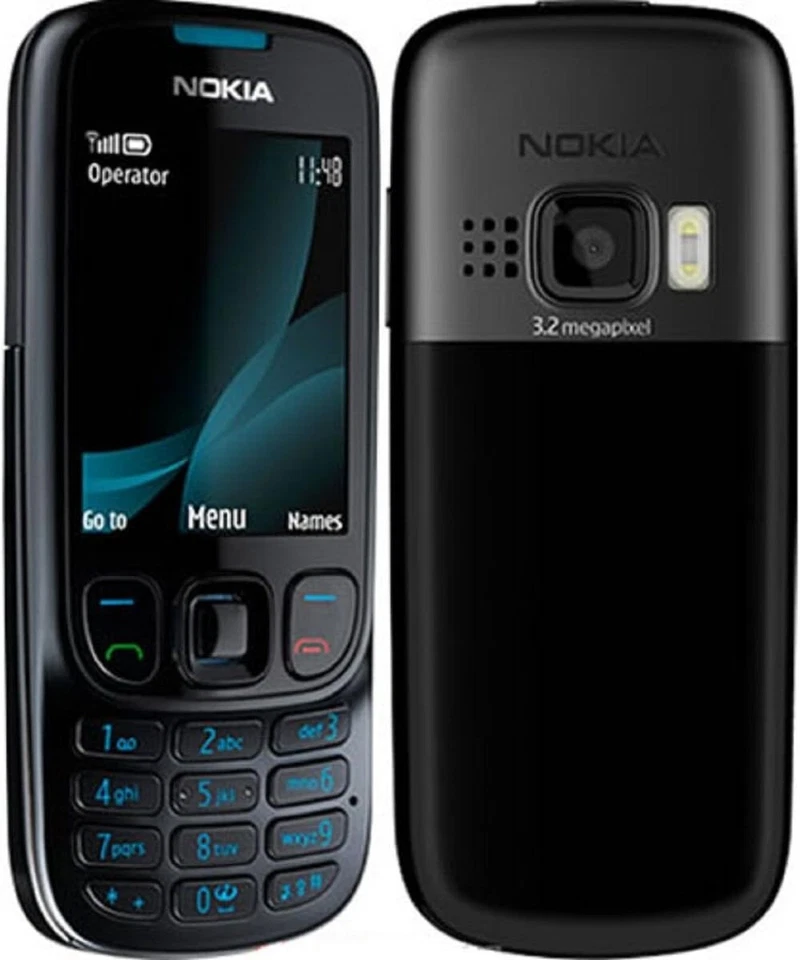 Nokia Classic 6303i - Schwarz (Ohne Simlock) Handy 3.2 MP