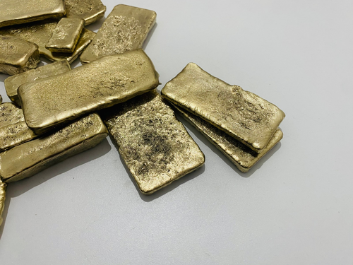 270 Grams Scrap Gold Bar For Gold Recovery Melted Different Computer Coins Pins - Picture 11 of 12