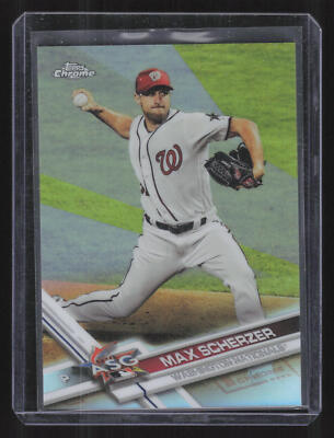 2017 Topps Update #US261 Max Scherzer Refractor #'d /250