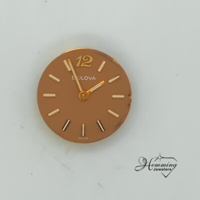 Rare Vintage Bulova N3 Manual-Starts/Stops for Parts/Repair