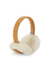NEW UGG Kids Classic Shearling  Suede Earmuffs, CHESTNUT, One Size